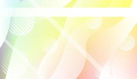 Dynamic shape background With Wave Gradient Shape, Line, Circle, Space for Te Stock Illustration