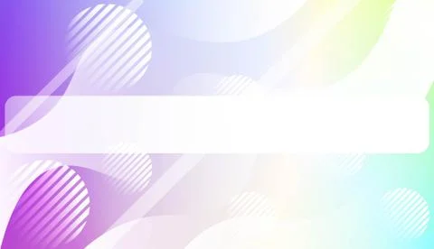 Dynamic shape background With Wave Gradient Shape, Line, Circle, Space for Te Illustrazione stock