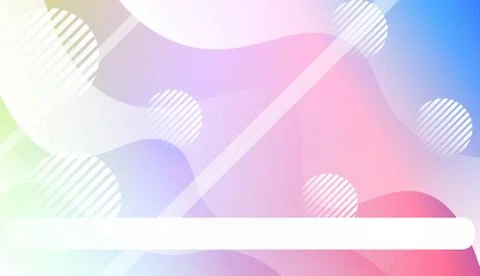 Dynamic shape background With Wave Gradient Shape, Line, Circle, Space for Te Stock Illustration