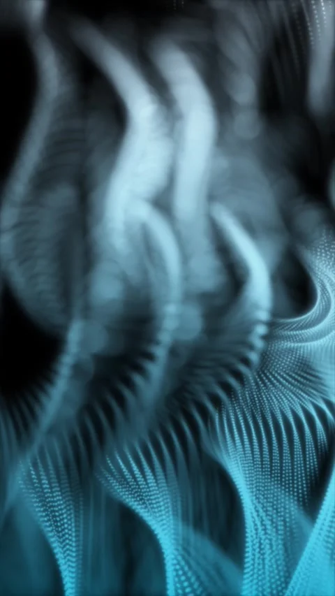 Dynamic shapes and textures blend seamlessly Stock Footage 312934036