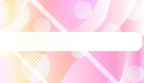 Dynamic shapes composition with Abstract Shiny Waves, Lines, Circle, Space fo Stock Illustration