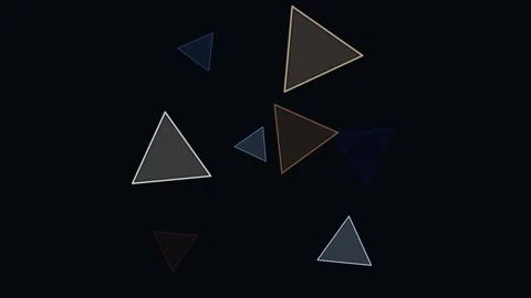 Dynamic shapes in motion for seamless visual experiences Stock Footage 340624601