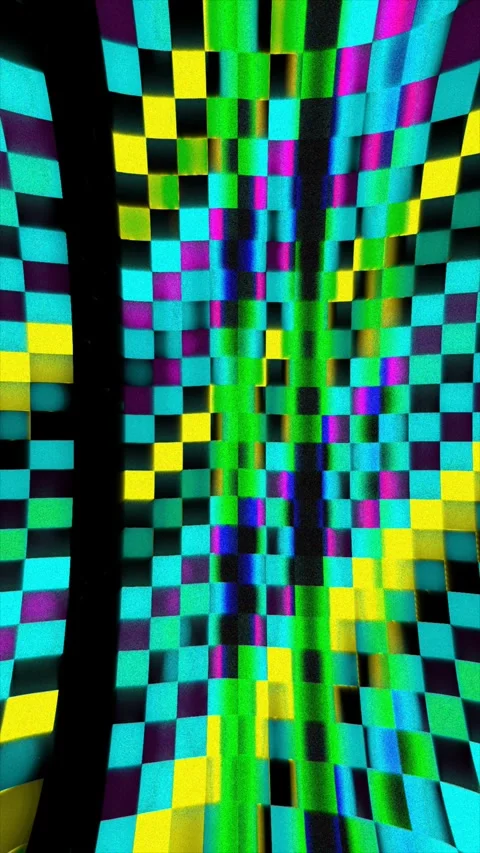 Dynamic shapes shift and flow in vibrant colors Stock Footage 314372832