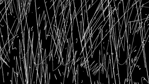 Dynamic sharp lines on a monochrome background, 4K loop for motion graphics Stock Footage 303437262