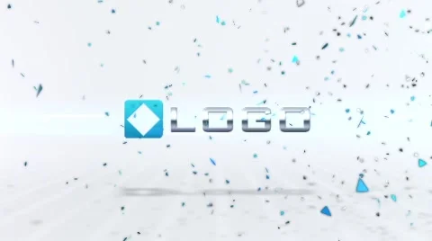 Dynamic Shatter Elements Explosion Light Action Business Logo Reveal Stinger After Effects素材