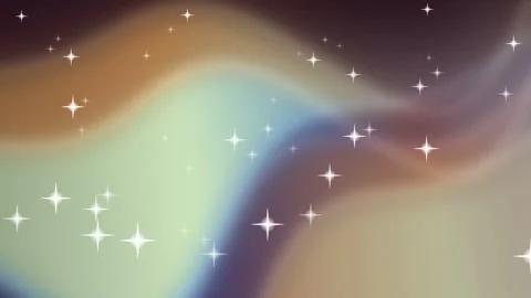 Dynamic shimmering light particles create an ethereal cosmic background, sh.. Stock Footage 328806177