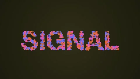 Dynamic signal visualization for technology and innovation projects Stock Footage 325538682
