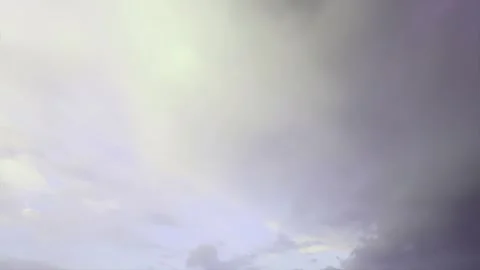 Dynamic sky timelapse capturing shifting cloud patterns Stock Footage 345912527