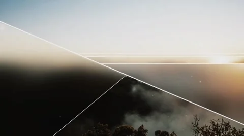 Dynamic Slicing Slideshow  After Effects	Stock