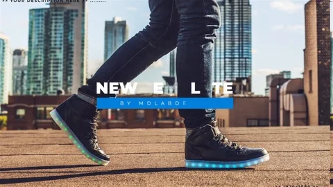 Dynamic Slideshow After Effects stock