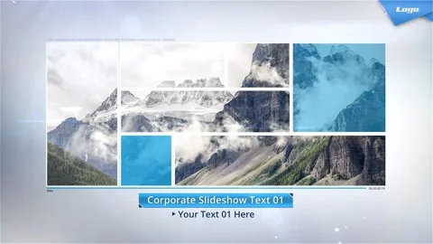 Dynamic Slideshow After Effects素材