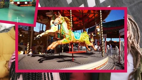 Dynamic Slideshow After Effects stock