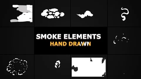 Dynamic Smoke Elements Pack Stock After Effects