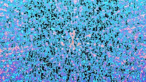 Dynamic Speckled Patterns in Motion Hypnotic Swirling Textures Animation Stock Footage 302684236