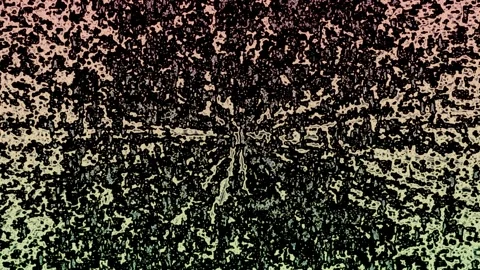 Dynamic Speckled Patterns in Motion Hypnotic Swirling Textures Animation Stock Footage 302686121