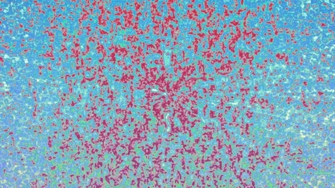 Dynamic Speckled Patterns in Motion Hypnotic Swirling Textures Animation Stock Footage 302686125