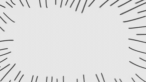 Dynamic speed lines along the edges of the frame. Animation of trembling strokes Stock Footage 200924824