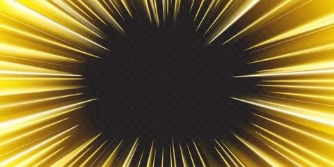 Dynamic speed ray anime background Illustrazione stock