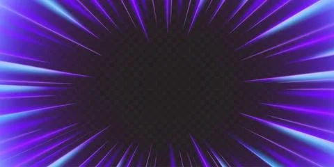 Dynamic speed ray anime background Stockillustratie