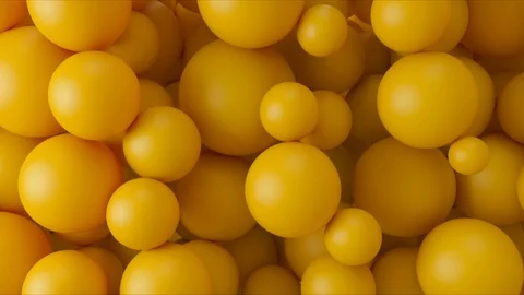 Dynamic Spheres Background, 3d Animation 4k Stock Footage 123114103