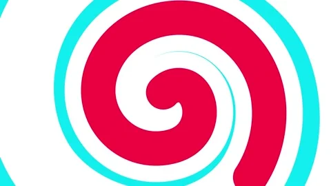 Dynamic Spiral Patterns in Vibrant Red, Purple, and Blue Swirl Design Abstr.. 스톡 동영상 341926543