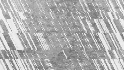 Dynamic sport background with grey grunge dots, lines and stripes pattern Stock Footage 339760593