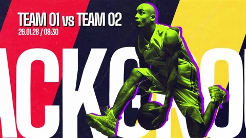 Dynamic Sport Match Announcement Promo Stock After Effects