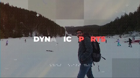 Dynamic Sports Stockmateriaal After Effects