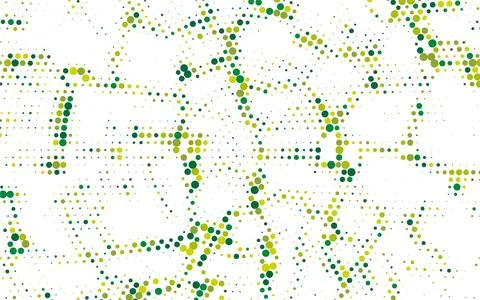 Dynamic Square Halftone Texture, black and white dots background Stock Illustration