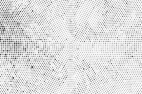 Dynamic Square Halftone Texture, black and white dots background Stockillustratie