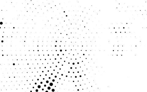 Dynamic Square Halftone Texture, black and white dots background Stock Illustration