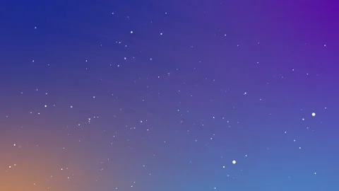 Dynamic Starry Night Sky Particles Floating Loop Abstract Motion Background 스톡 동영상 335946009