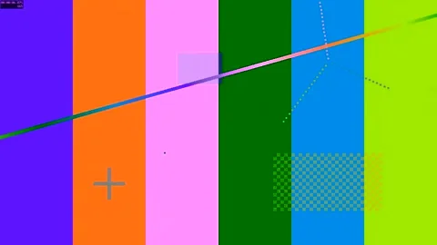 Dynamic studio display featuring neon colors and glitch effects Stock-Footage 335869964