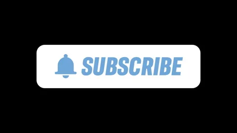 Dynamic subscribe button animated in black background Stock-Footage 312744114