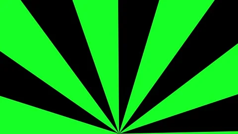 Dynamic Sunburst Animation Captivating Pop Art Cartoon Background on Green s Stock Footage 270219107