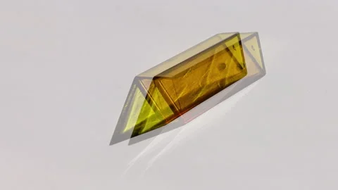 Dynamic Sunlight Through Yellow Geometric Objects Stock Footage 305010292