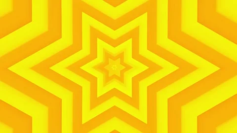 Dynamic Superhero Action Zoom Background with Energetic Yellow Rays Stock Footage 335557031