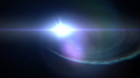 Dynamic sweeping lens flare moving left to right Видео 330981704