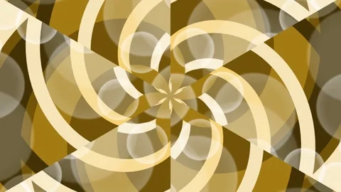 Dynamic Swirling Abstract Geometric Pattern in Earthy Tones Creating a Visu.. Stock Footage 328889198