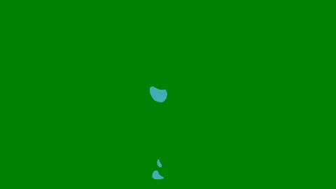 A dynamic swirling fluid motion transitioning on green screen ideal Stock Footage 301386314