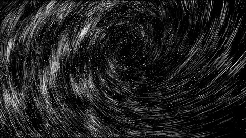Dynamic swirling patterns in handdrawn abstract animation Stock Footage 315411050
