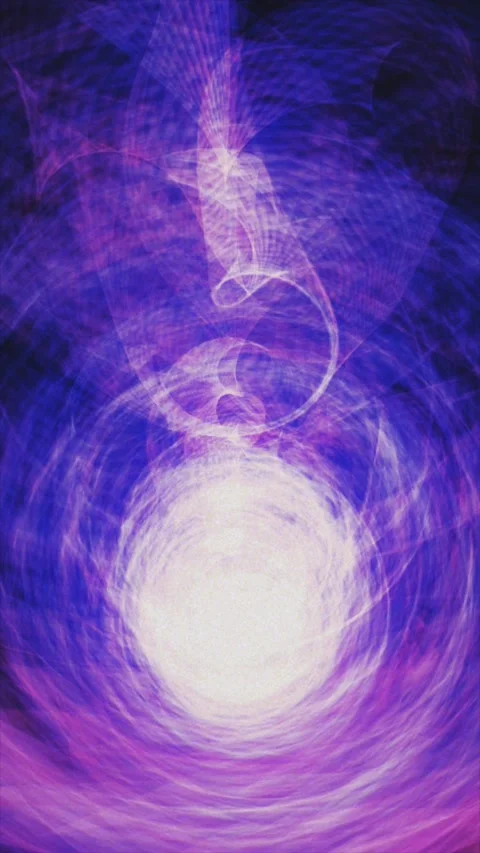 Dynamic swirling patterns in vibrant colors evoke a sense of calm Stock Footage 314778510