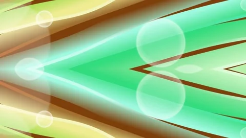Dynamic Symmetrical Gradient Chevron Pattern with Bokeh Lights Abstract Bac.. Stock Footage 331352887