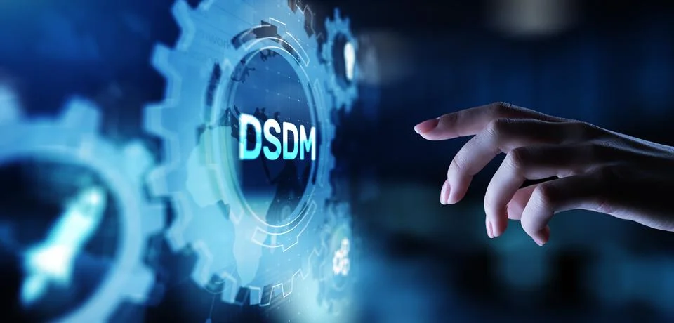 Dynamic Systems Development Method DSDM for Agile Project Management. Stock Photos