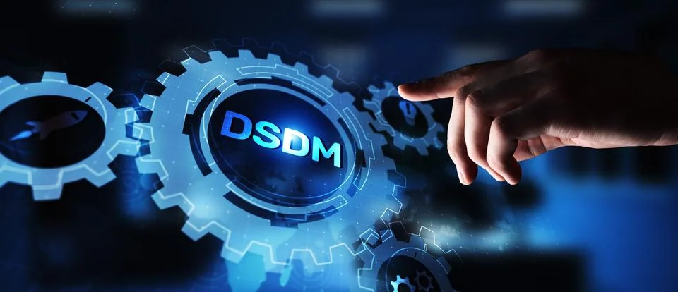 Dynamic Systems Development Method DSDM for Agile Project Management. Stock Photos