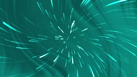 Dynamic teal background, star particle burst explosion, streaks and scattered Stock Footage 297956050
