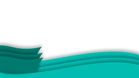 Dynamic Teal Wave Background for Senior Healthcare Initiatives and Wellness.. Stock Footage 340133282