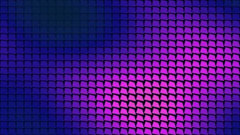 Dynamic tech abstract background: colorful purple and blue gradient pixels .. Stock Footage 336836617