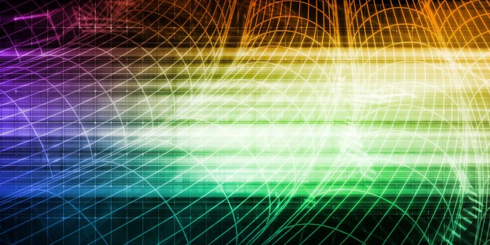 Dynamic Technology Illustrazione stock