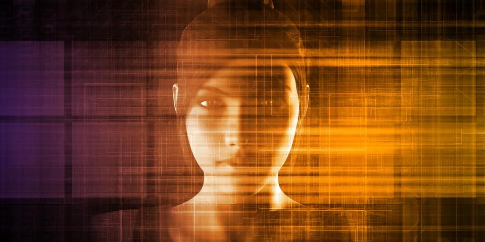 Dynamic Technology Illustrazione stock